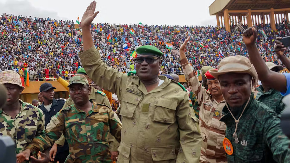 Niger coup leaders