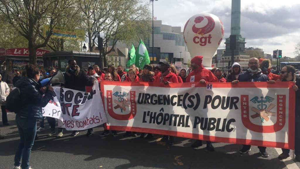 A 'Tour de France for Health' in response to Macron's austerity