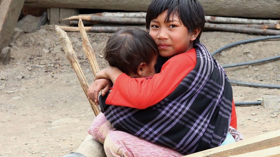 Myanmar conflict children