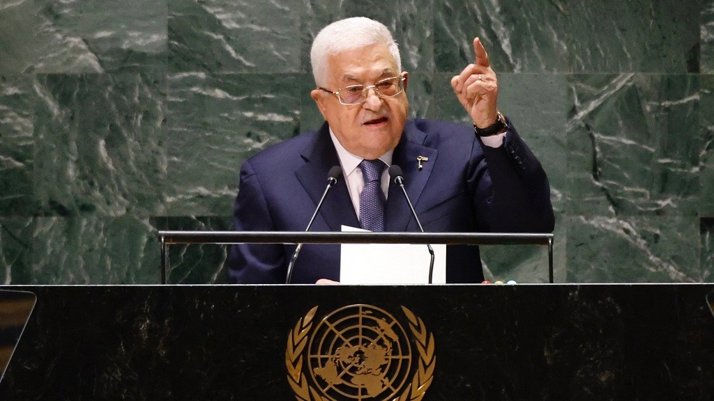 Palestinian President Abbas UNGA