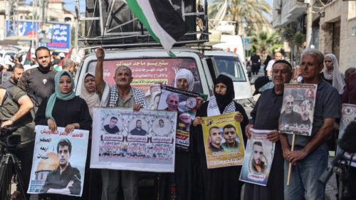 Palestinian prisoners hunger strike