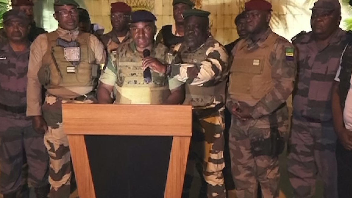 Gabon coup military
