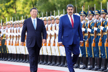 nicolas maduro xi jinping beijing china visit On September 13, 2023, Chinese President Xi Jinping and Maduro held historic talks in Beijing at the Great Hall of the People (Photo: Ministry of Foreign Affairs of the People's Republic of China via Twitter)