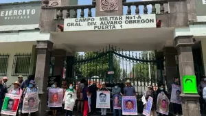 Ayotzinapa parents protest