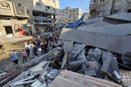 Israeli bombing in Gaza