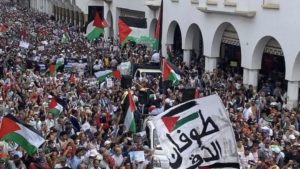 Thousands across Morocco hit the streets for Palestine and an end to ...