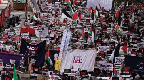 Half A Million People March In London In Solidarity With Palestine Peoples Dispatch 6165