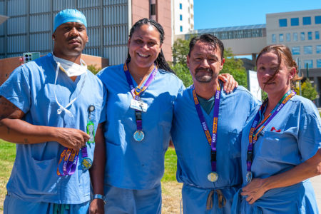 Kaiser Permanente workers mobilized to vote to authorize a strike in late August (Photo: SEIU 105)