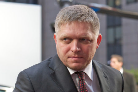 SMER-SD party leader and former prime minister Robert Fico, speaking at a rally last week, said that if his party wins it “will not send a single round [of ammunition] to Ukraine.” He also criticized the EU’s sanctions against Russia as ineffective and harmful (Photo: European Council)