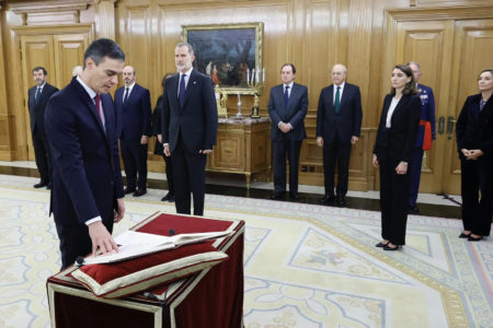 Pedro Sanchez takes oath as Spain’s Prime Minister