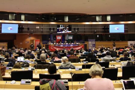 The International Tribunal on the Blockade of Cuba was held in the European Parliament in Brussels. Photo: Zoe Alexandra