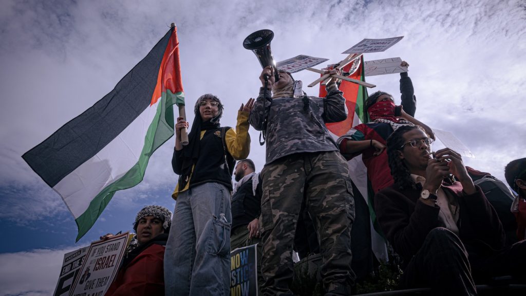 500 000 March In Washington DC For Palestine Peoples Dispatch   Washington Dc Palestine 2 1024x576 