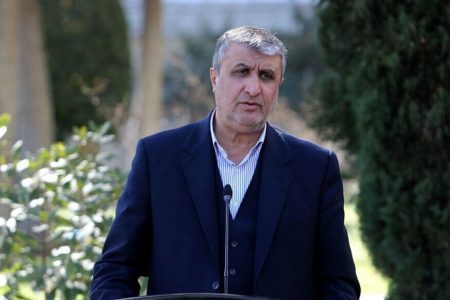 Head of Atomic Energy Organization of Iran Mohammad Eslami. Photo: IRNA