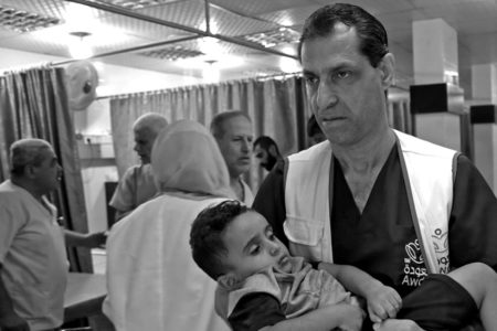 Al-Awda Hospital Manager Dr. Ahmed Muhanna was arrested by Israeli Forces on December 17, 2023 and his whereabouts are unknown. Photo: People's Health Movement