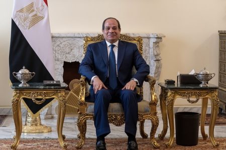 Egyptian President Abdel Fattah El-Sisi in Cairo, Egypt, on January 30, 2023. Photo: State Department / Ron Przysucha/ Public Domain