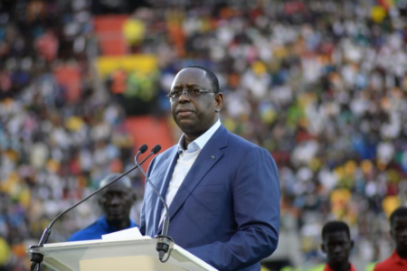 Senegalese President Macky Sall's term ends on April 2. File Photo: Xinhua