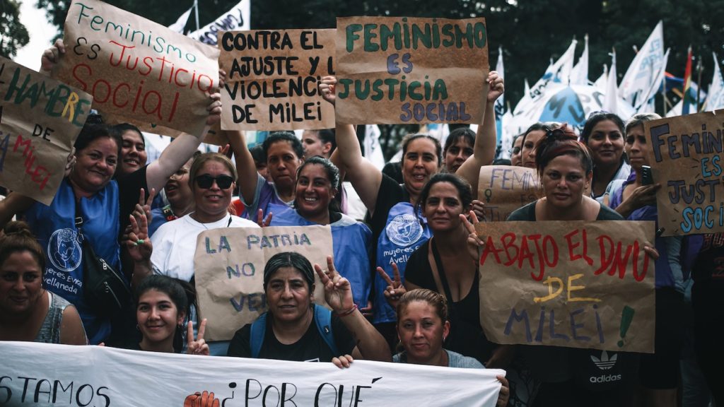 Argentine Women Unite Against Austerity And Attacks On Rights On   Argentina Buenos Aires 8M 1024x576 