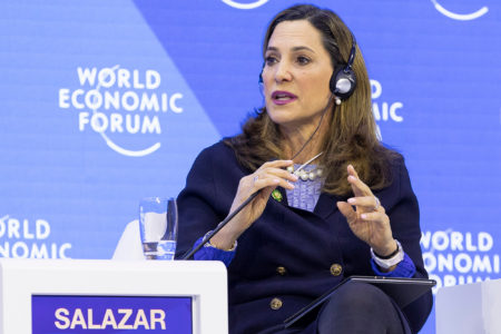 US Representative María Elvira Salazar, together with Representative Debbie Wasserman-Schultz, introduced the VERDAD Reauthorization Act (Photo: World Economic Forum)