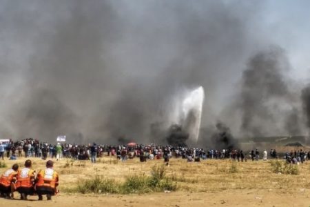 The Great March of Return protests in Gaza began on Land Day in 2018.