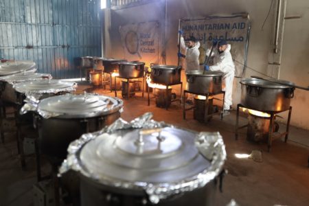 World Central Kitchen workers in Gaza. Photo: WCK