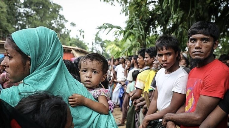 The number of forcibly displaced people in Myanmar has doubled in the ...