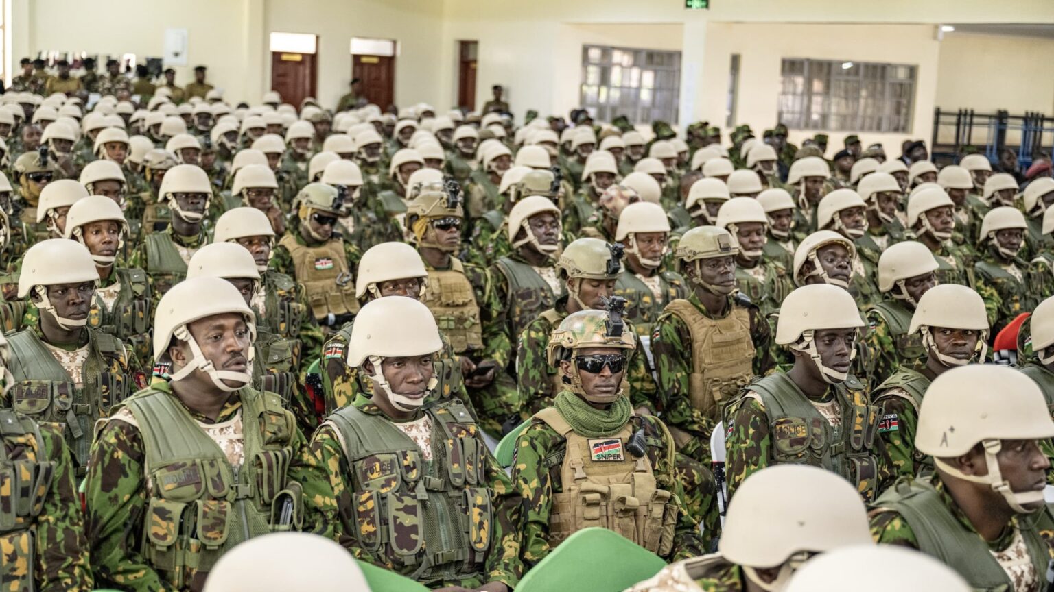 Hundreds of Kenyan police arrive in Port-au-Prince, establishing the ...