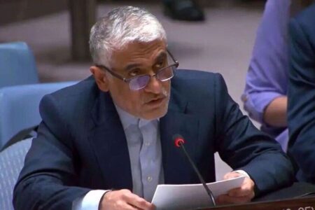 Amir Saeid Iravani, Iran's ambassador to the United Nations. Photo: Press TV