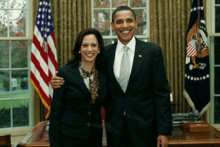 Kamala Harris with then-President Barack Obama (Photo: Pete Souza)