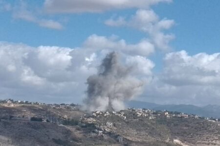 Israel has continued to launch airstrikes on areas of Southern Lebanon. Photo: Al Akhbar