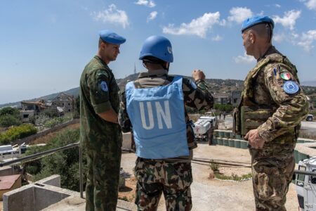 UNIFIL peacekeepers in Southern Lebanon in July 2024. Photo: UNIFIL