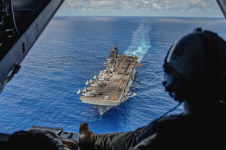 Photo: Pacific marines