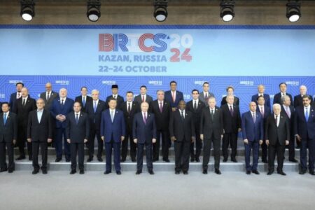 BRICS members at the end of the Kazan Summit. Photo: BRICS