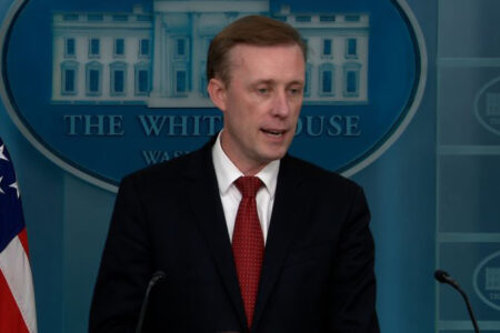 US National Security Adviser Jake Sullivan threatens "consequences" against Iran (Screenshot via CNN)
