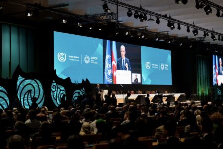 Opening address by COP29 President H.E. Mukhtar Babayev. Photo: COP29
