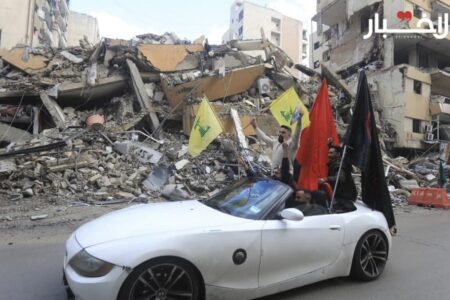 Displaced returning to Beirut's southern suburbs. (Photo:Haitham Al-Moussawi).