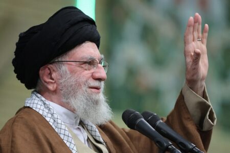 Imam Khamenei, the Leader of the Islamic Revolution, in a meeting on December 22. Photo: Khamenei.ir