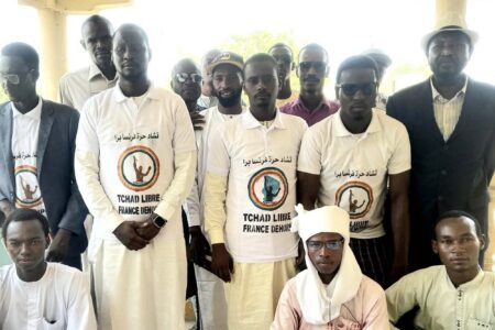 Members of the Chadian group Wakit Tamma (The Time Has Come). Photo: Wakit Tamma