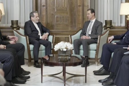 Iran’s Foreign Minister Abbas Araghchi met with Syrian President Bashar al-Assad in Damascus on December 1. Photo: IRNA