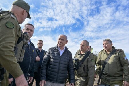Israeli PM Netanyahu with military leaders on December 8, the day Bashar al-Assad's government fell in Syria. Photo: Israeli PM / X