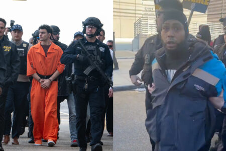 Luigi Mangione was escorted to a federal prison in New York, Amazon worker Jogernsyn Cardenas arrested while attempting to join picket line