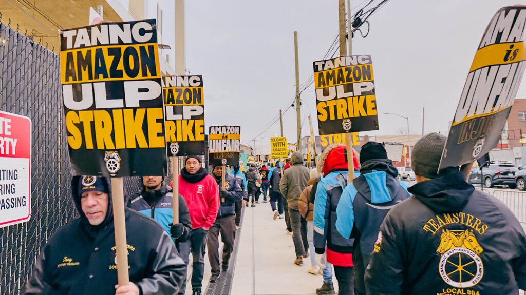 “We make them billions, everyday!”: Amazon workers hold the line ...