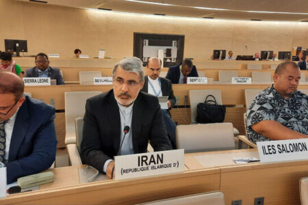 Iran's Ambassador and Permanent Representative to the UN in Geneva, Ali Bahreini.
(Photo: Iranian Student News Agency)