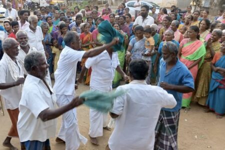 Celebrations erupt in Arittapatti, Tamil Nadu following the cancellation of a tungsten mining project. Photo: CPI(M)/X