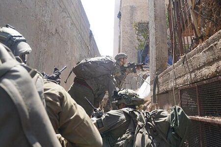 IOF raid of Jenin refugee camp in 2023.
(Photo: Wiki Media Commons)