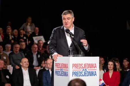 Zoran Milanovic during the election campaign. Source: Zoran Milanovic/Facebook