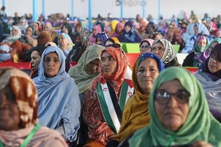 16th Sahrawi Congress in the Dajla refugee camp in the city of Tindouf, Algeria.
(Photo: Michele de Mello/ Brasil de Fato)
