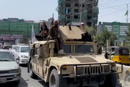 The Taliban retakes power in August, 2021.
Photo: Wiki media commons