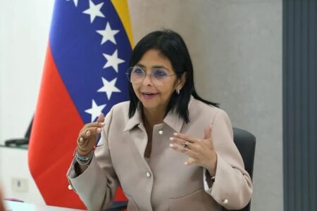 'Have you ever thought about what would happen if fascism took over Venezuela?', asked the Venezuelan vice president 
(Photo: Prensa Presidencial Venezuela)
