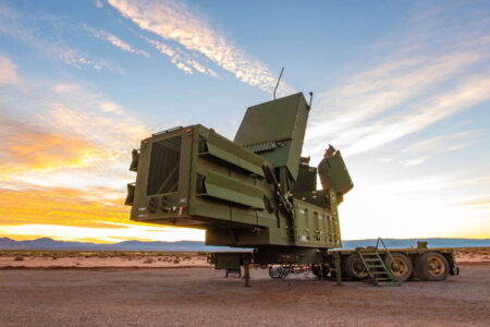 US Army test of Raytheon’s Lower Tier Air and Missile Defense Sensor (LTAMDS). Raytheon is one of the defense companies sanctioned by China. Photo: Raytheon