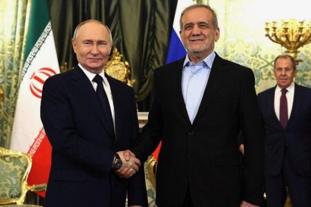 Russian President Vladimir Putin and Iranian President Masoud Pezeshkian signed a Comprehensive Strategic Partnership Agreement between Russia and Iran on January 17.
(Photo: Russian Ministry of Foreign Affairs)